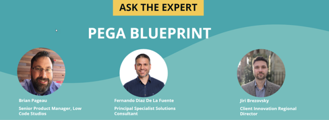 Ask the Expert - Pega Blueprint